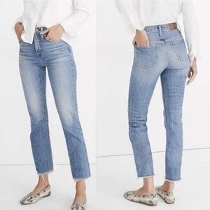 Madewell The Perfect Vintage Jean High Rise Ainsworth Blue Women’s 32